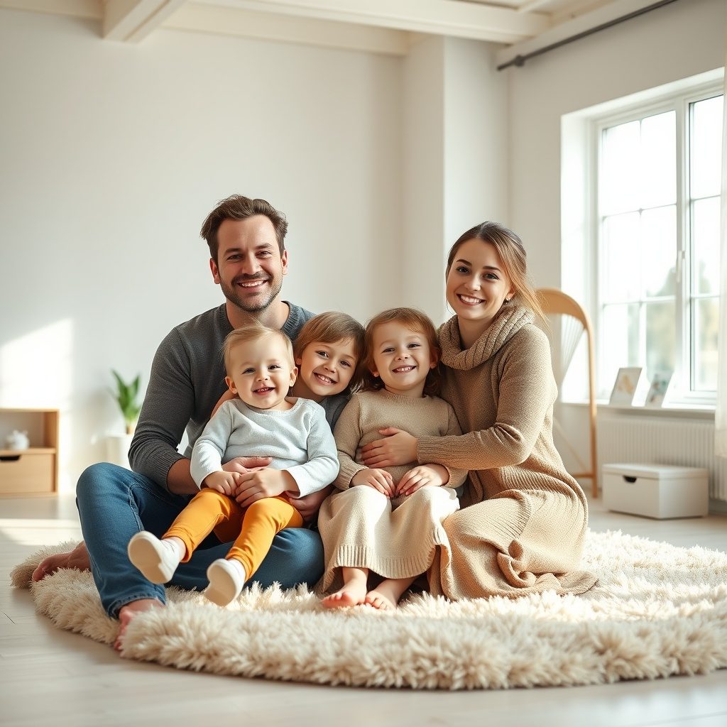 Family portrait session example
